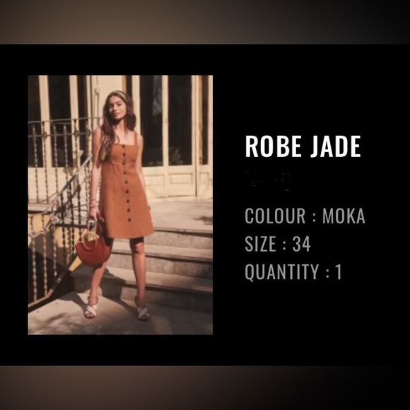 Linen Dress Sezane - Picture 2 of 2